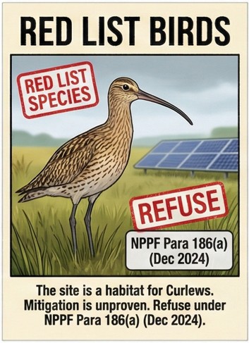 Red List Birds Infographic